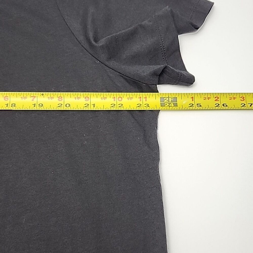 Talbots Shirt T-Shirt Knit Black Short Sleeve Top Plus Sz 2X Cotton Modal Ruffle - Picture 9 of 11
